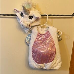 Spirit Unicorn One Piece - White and Pink